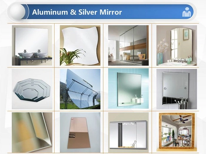 4mm Bronze Float Glass and Bronze Silver Mirror for Building