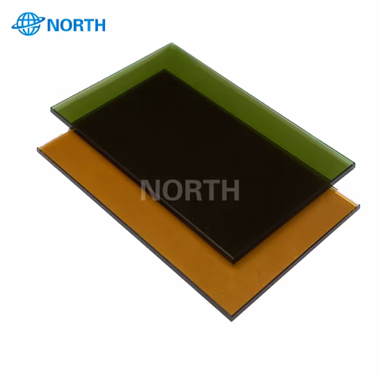 Ce, En Vidro de impressão temperado pintado com vários padrões decorativos