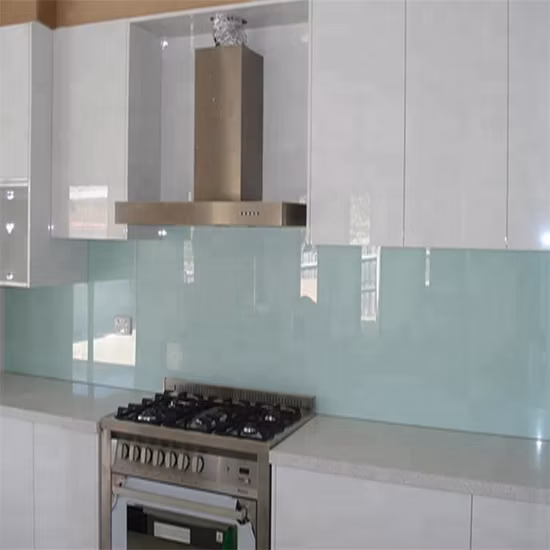 Imagem Parede Vidro Laqueado Pintado Usado para Construção