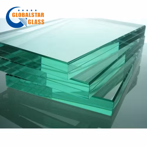 6,38 mm 8,38 mm 10,38 mm a 10,76 mm Vidro laminado de segurança temperado/vidro temperado laminado com PVB/Sgp para construção/móveis/tampos de mesa/porta de chuveiro
